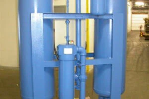 700 SCFM Heaterless Dryer with Filters Mounted