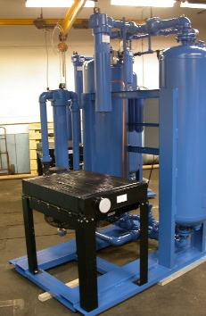 900 SCFM Heaterless Dryer with Aftercooler